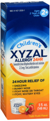XYZAL OTC CHILD 5MG ORAL SOLUTION 5OZ