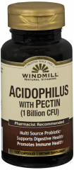 ACIDOPHILUS W/ PECTIN CAP 100CT WINDMILL