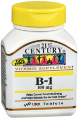 B1 100MG TAB 110CT 21ST CENT