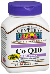 CO Q10 60MG CAP 75CT 21ST CENT