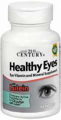 HEALTHY EYES W/LUTEIN TAB 60CT 21ST CENT