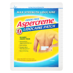 ASPERCREME LIDOCAINE PATCH 12X1CT