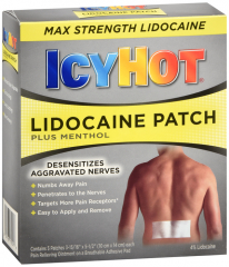 ICY HOT LIDOCAINE PATCH 5CT