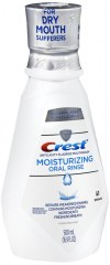 CREST MOISTURIZING ORAL RINSE 500 ML