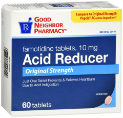 GNP FAMOTIDINE 10 MG TABLET 60CT