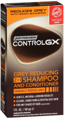 JUST FOR MEN CONTROLGX GREY RED SHCD 5OZ