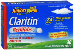 CLARITIN JUNIORS 24HR 10MG TABS 30CT