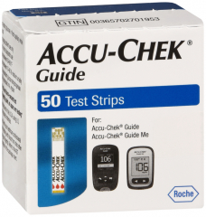 ACCU-CHEK GUIDE TEST STRIPS 50CT