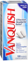 VANQUISH CAPLETS 100CT