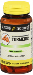 TURMERIC 500MG VEGGIE CAP 60CT MASON