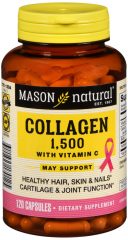 COLLAGEN 1500MG CAPSULES 120CT MASON