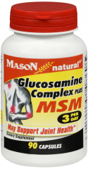 GLUCOSAMINE-MSM 1500-1000MG CAP 90 MASON