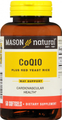 CO Q-10 RED YEAST RICE SFTGEL 50CT MASON