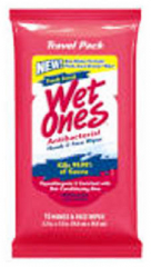 WET ONES FRESH WIPE 20CT