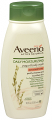 AVEENO MOIST YOGURT BW APR HONEY 18OZ