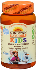 FROZEN MULTIVITAMIN KIDS GMY 60CT SUNDWN
