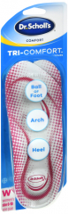 SCHOLLS COMFORT TRI-CMFRT INSOLE WMN 1PR