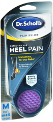SCHOLLS PAIN ORTHO HEEL INS MN 1PR