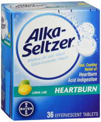 ALKA-SELTZER HEARTBURN TABLET 36CT
