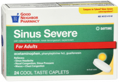 GNP SINUS SEVERE FOR ADULTS CPL 24CT
