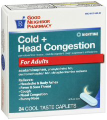 GNP COLD+HEAD CONG NGTTIME CPL 24CT