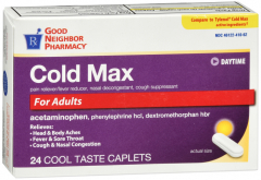 GNP COLD MAX DAYTIME CAPLETS 24CT