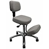 BETTERPOSTURE JAZZY KNEEL CHAIR GREY DS