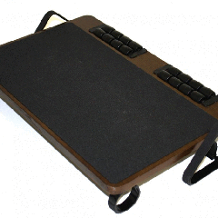 BETTERPOSTURE MASG ADJST FOOTRST OAK DS