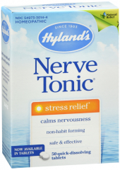 HYLAND'S NERVE TONIC TABLETS 50CT