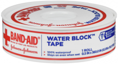 BAND AID TAPE WATERPROOF 1/2 IN X 10 YD