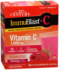IMMUBLAST-C EFF MX RASPB 30CT 21ST CENT
