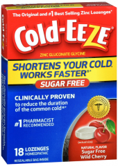 COLD-EEZE BOX S/F CHERRY LOZ 18CT
