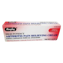 ARTHRITIS PAIN CAPS 0.075% CRM 2OZ RUGBY