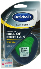 SCHOLLS PAIN ORTHO BALL OF FOOT INS 1PR