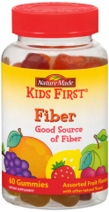 KIDS FIRST FIBER GUMMIES 60CT NAT MADE