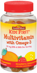 KIDS FIRST OMEGA3 GUMMY 70CT NAT MADE