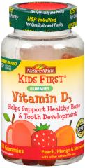 KIDS FIRST VITA D GUMMIES 110CT NAT MADE