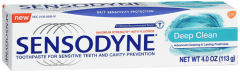 SENSODYNE DEEP CLEAN TOOTHPASTE 4OZ