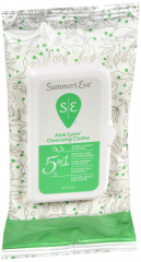 SUMMERS EVE ALOE LOVE CLNSING WIPES 32CT