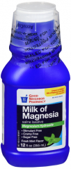 GNP MILK OF MAGNESIA MINT LIQ 12OZ