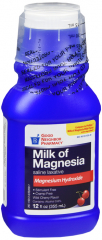 GNP MILK OF MAGNESIA CHERRY LIQ 12OZ