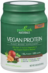 PUREMARK VEGAN PROTEIN POWDER 16OZ