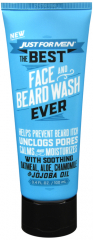 JUST FOR MEN FACE BEARD WASH LIQ 3.4 OZ