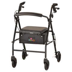 VIBE 6S ROLL WALKER STEEL BLACK 4235BK