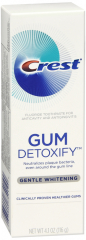 CREST GUM DETOXIFY GNT WHT T/P 4.1 OZ