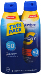 COPPERTN SPORT SPY TWINPK SPF50 2X5.5OZ