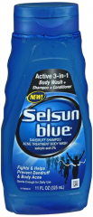 SELSUN BLUE 3 IN 1 ACTIVE SHAMPOO 11OZ