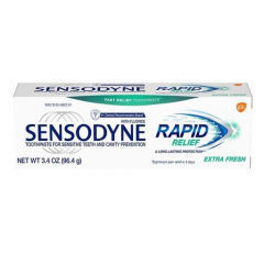 SENSODYNE RAPID RELIEF FRESH T/P 3.4 OZ