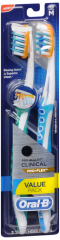 ORAL B PRO HEALTH ADV MED T/B 2 CT