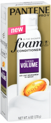 PANTENE FOAM COND SHEER VOLUME 6OZ